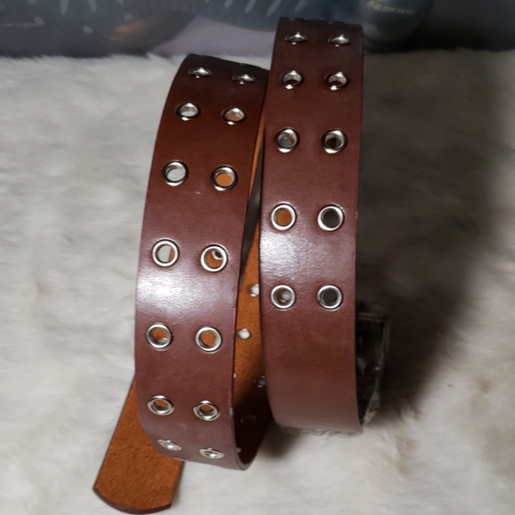 Brown Genuine Leather Belts - Picture 3 of 4